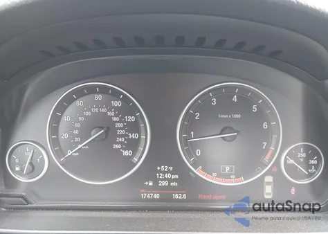 2012 BMW 550I из США, поврежденный, VIN WBAFR9C52CDV59197